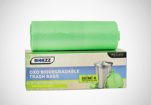 OXO Biodegradable  Green Trash Bags | 4 Liters | Pack of 30